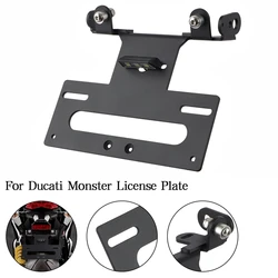 License Plate Holder Bracket Rear Tail Tidy Fender Eliminator Kit For Ducati Monster 400 620 695 750 800 900 1000 S2 S2r S4 S4r