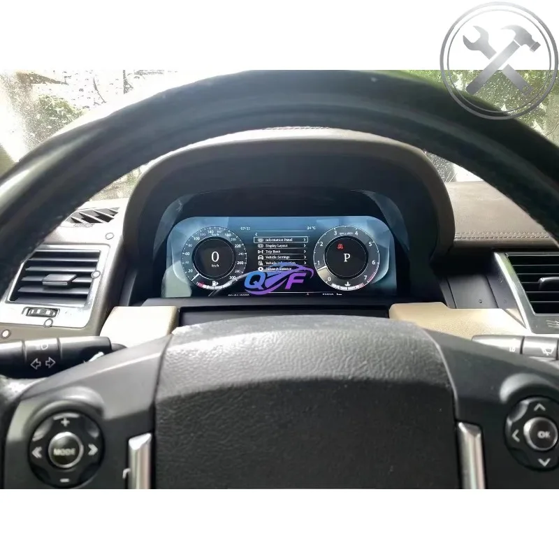 

12.3inch LINUX System Digital Instrument Cluster LCD Dashboard Auto Upgrade Parts for Range Rover Sport L494 2013-2017