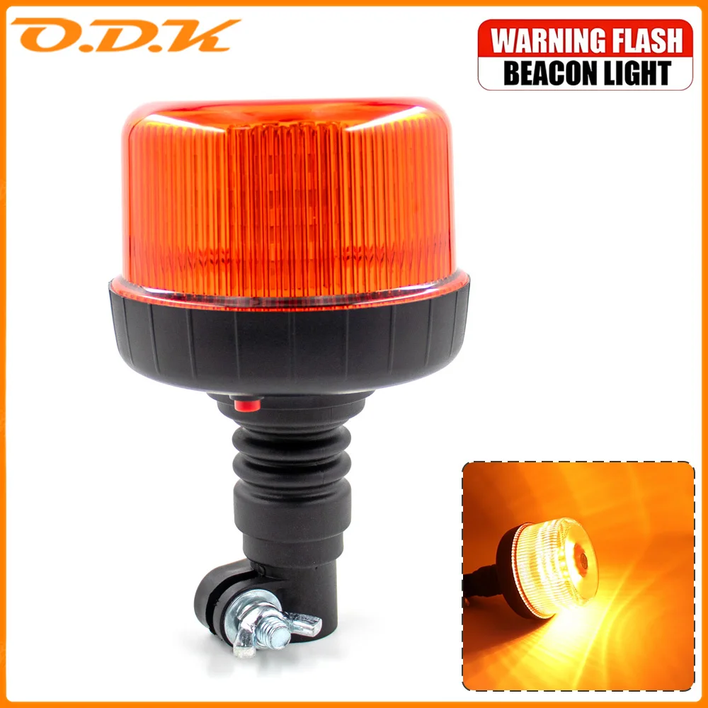 

12V 24V Strobe Light For Truck Tractor Beacon Lamp Flashing Warning Vehicle Emergency Security Alarm 40LED Waterproof IP65 Light
