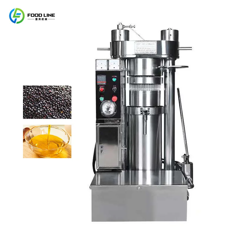 Custom Hydraulic & Screw Oil Press Machine, Multi-purpose Oil Press for Sesame Peanut Walnut Olive Seed, Home Oil Making Device