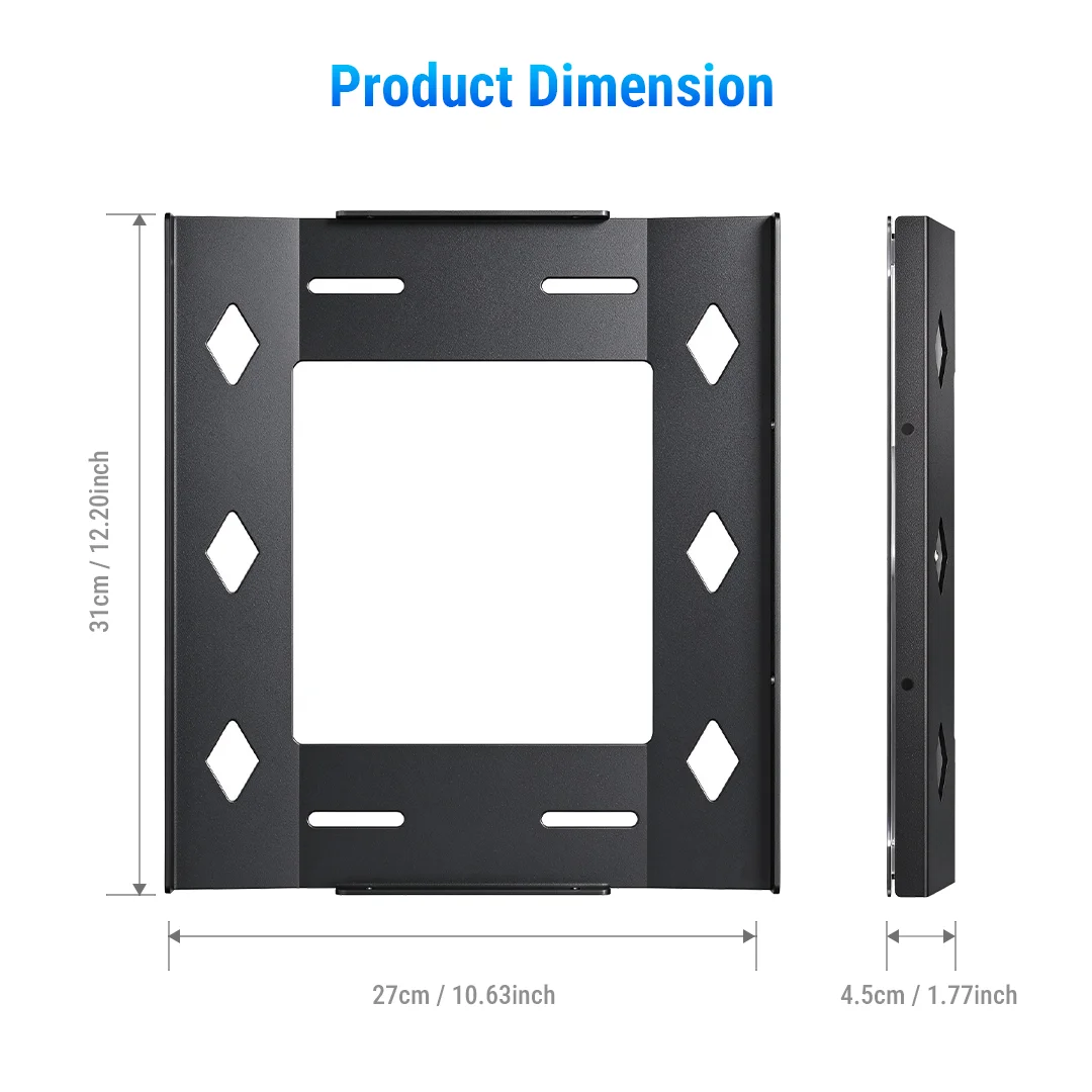 Roof magnetic support for Starlink mini PC board, made of wind-resistant iron material, with extremely strong magnetic force sup