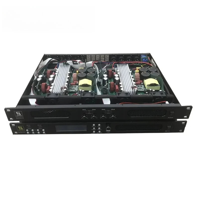 DA5004S المهنية 3600 واط 1U الفئة D PA المرحلة المتكلم مكبر للصوت أربع قنوات 3600 واط الفيديو والإضاءة #3