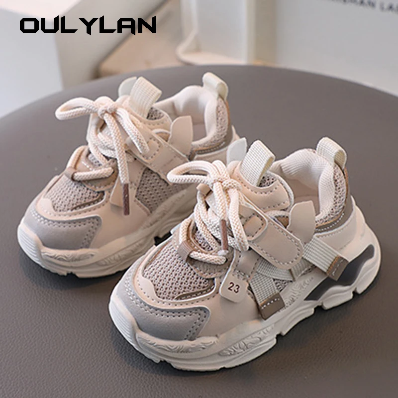 

2024 New Pink Sport Kids Sneakers Boys Casual Shoes For Children Sneakers Girls Shoes Anti-slippery tenis Mesh