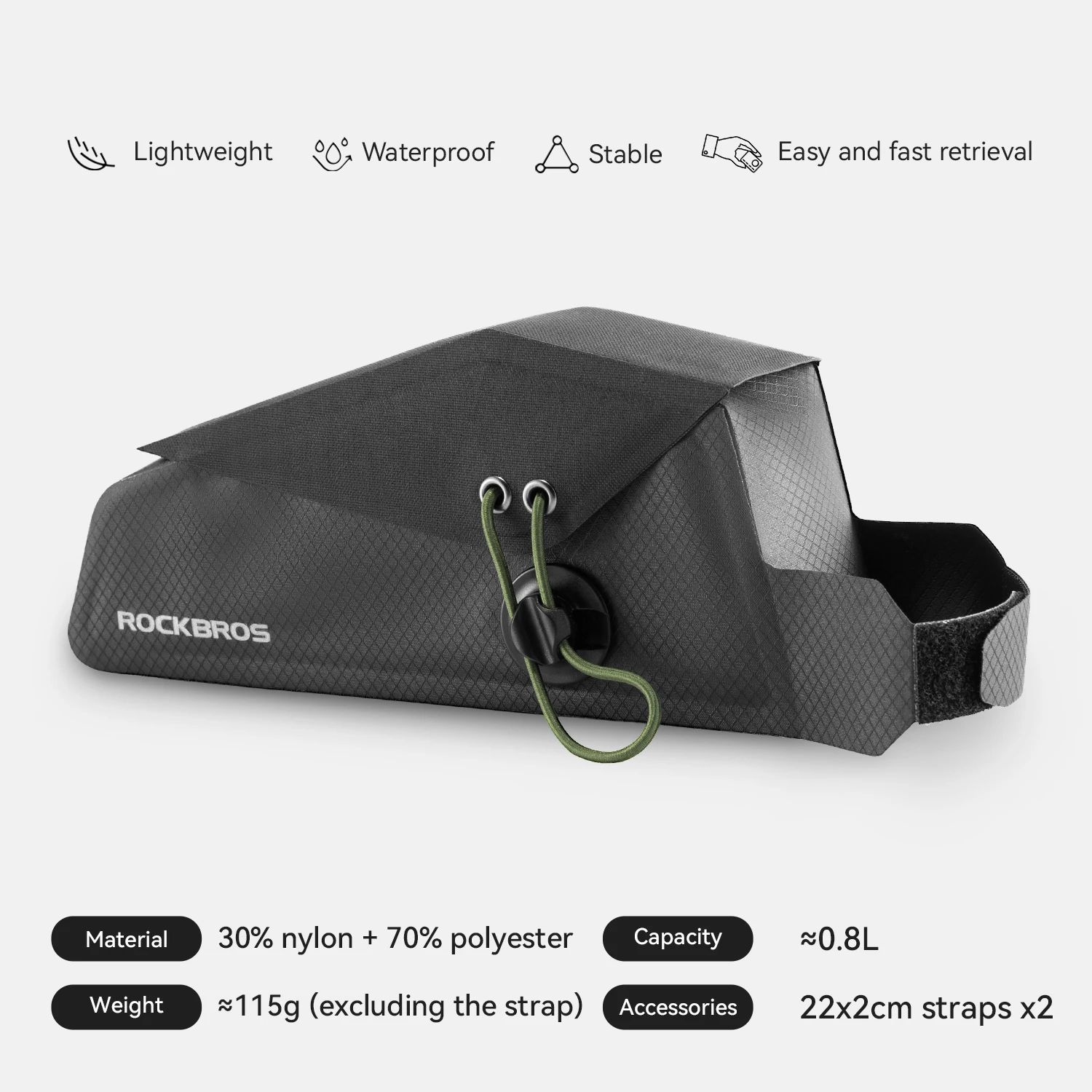 ROCKBROS 로드 자전거 가방 방수 그래블 바이크  - Cycling Gear Backpack 리뷰 및 가격
