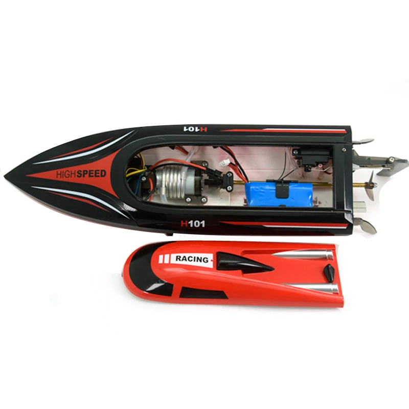 35km/h 1500mah Radio Remote Control Racing Speedboat Professional Electric Boats Big 2.4G H101 RC High Speed Boat Gifts Toys Boy