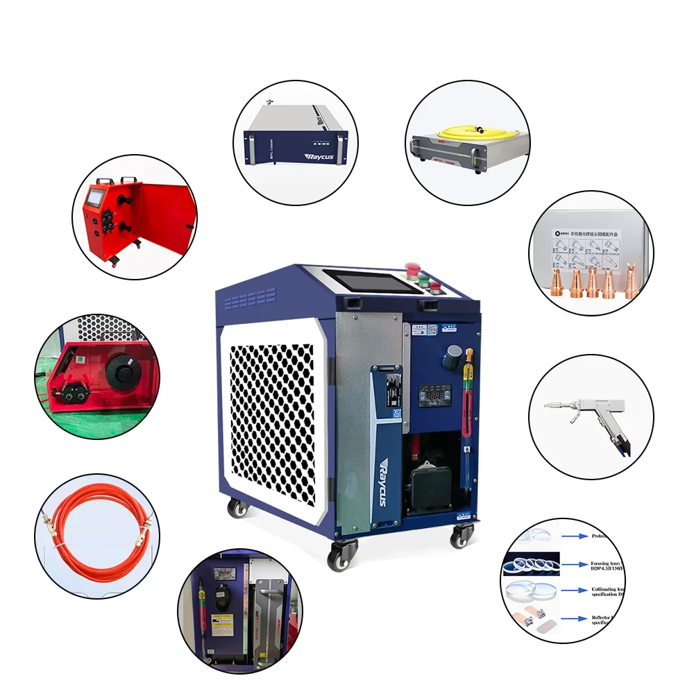 Handheld Mini Portable Laser Welder Machine BWT IPG for Precision Welding Compact Size Professional Tool