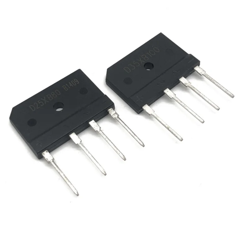 5PCS/Lot D15XB60 D15XB80 D25XB80 D35XB100 RS2006M D20XB60 600V 800V 1000V Zip-4 Electromagnetic Furnace Rectifier Bridge