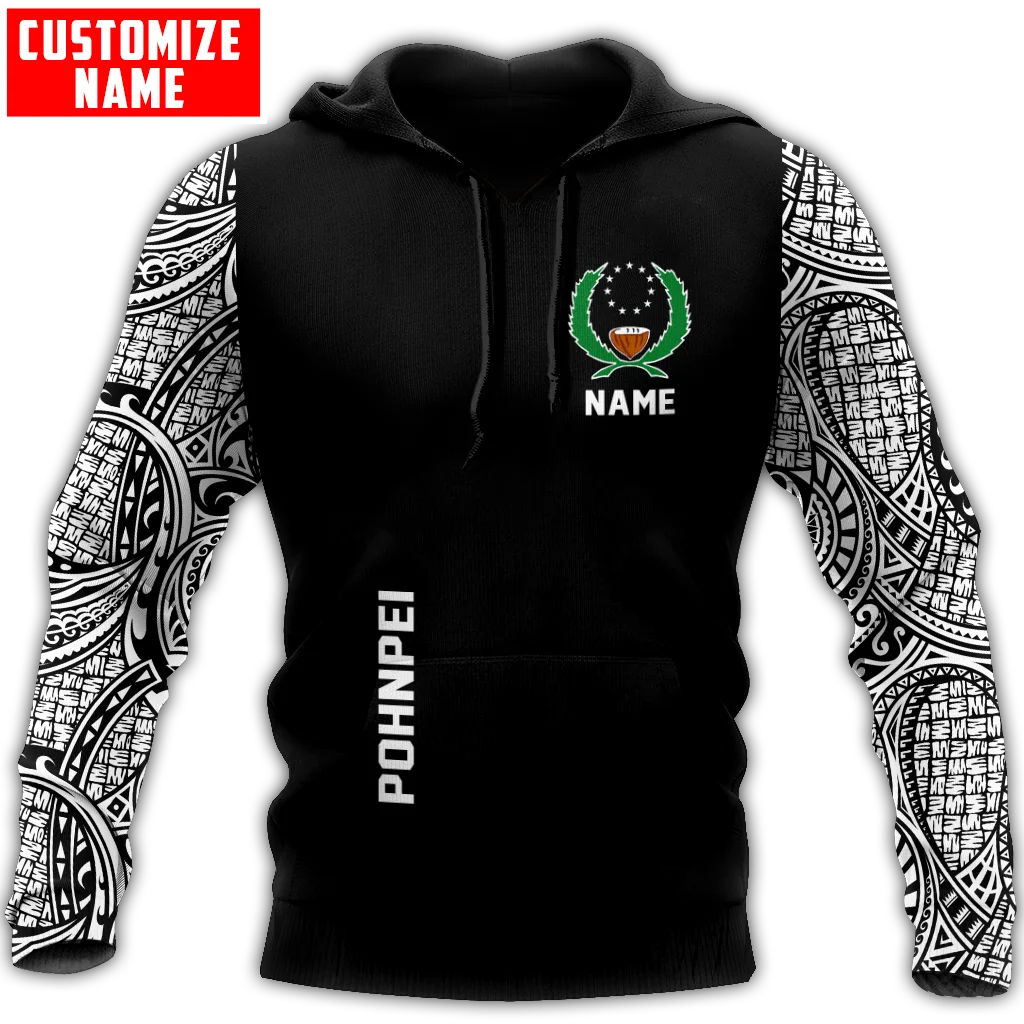 Amazing Polynesian Pohnpei 3D Full Printed Unisex Deluxe Hoodie Men Sweatshirt Streetwear Zip Pullover Casual Jacket Tracksuit-3