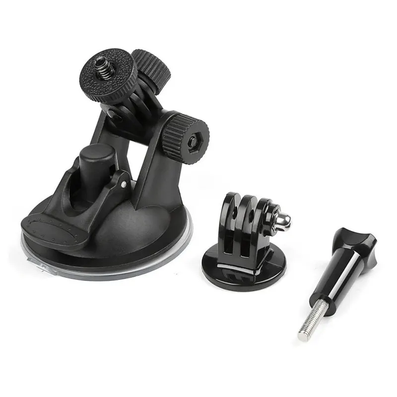 Car Windshield Suction Cup Holder For Gopro Hero 13 12 11 10 8 Xiaomi Yi Action Camera Mount Vacuum Sucker Auto Suporte Bracket