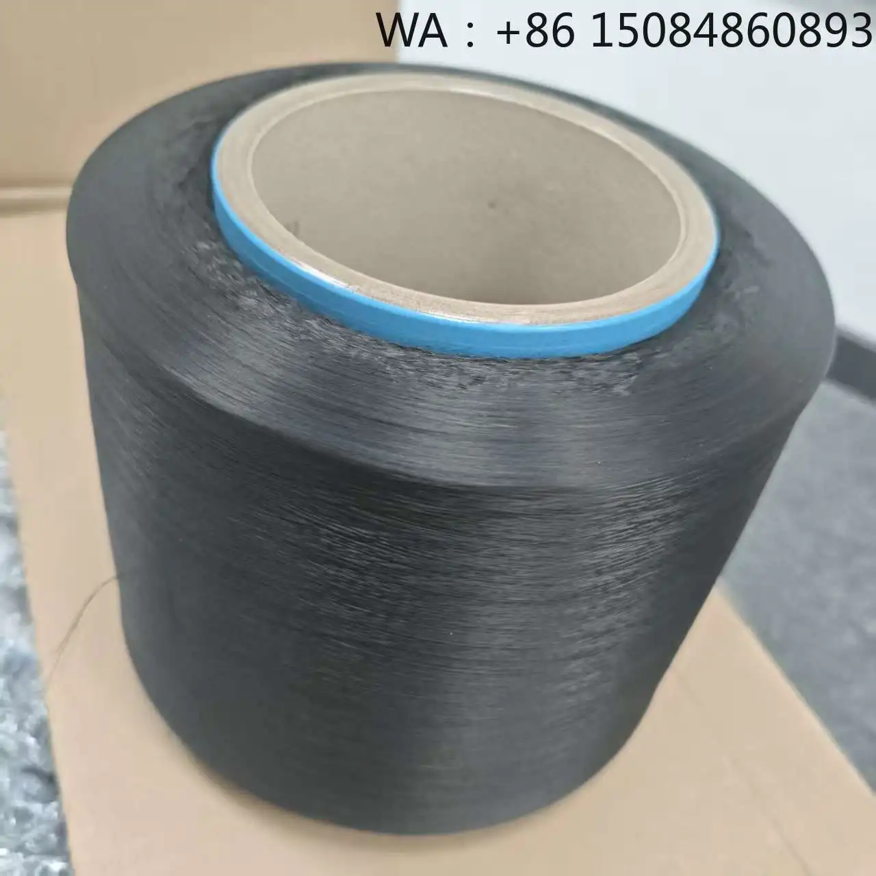 

Nylon based conductive yarn 20D-150D, excellent conductivity for making functional conductive fabrics