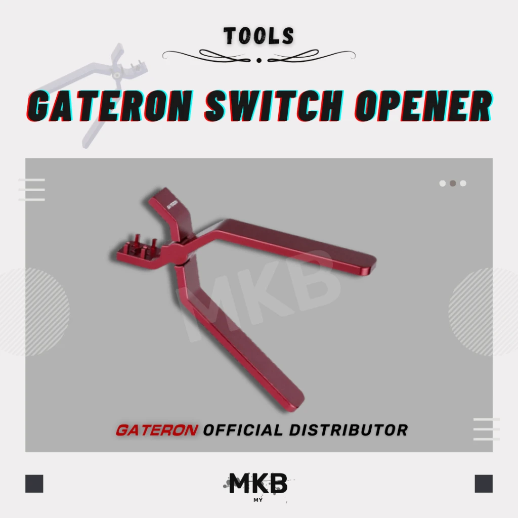 [READY STOCK] Gateron Switch Opener for Mechanical Keyboard Switches - CNC-machined Aluminum