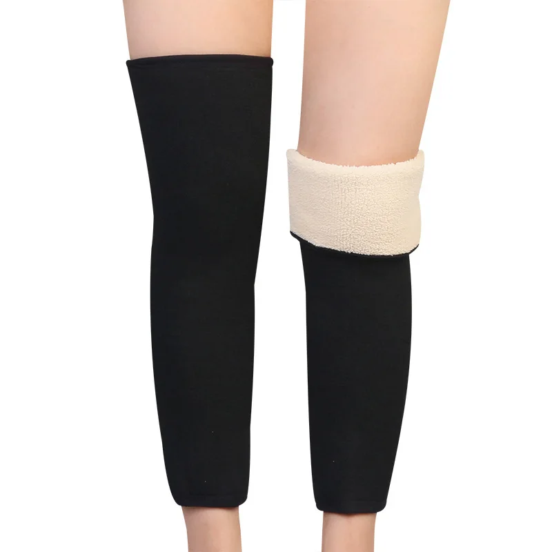 Season Pad Lambswool Thickened Fleece-Lined Warm Middle Elderly Joint Care Inflammation Old Cold Legs Men and Women Knee