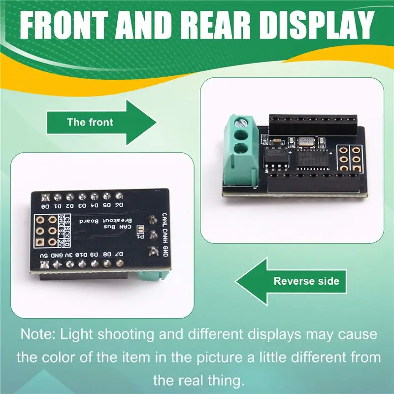 T23C CAN Bus Breakout Board For Seeedstudio-XIAO And Qtpy On-Board MCP2515 SN65HVD230