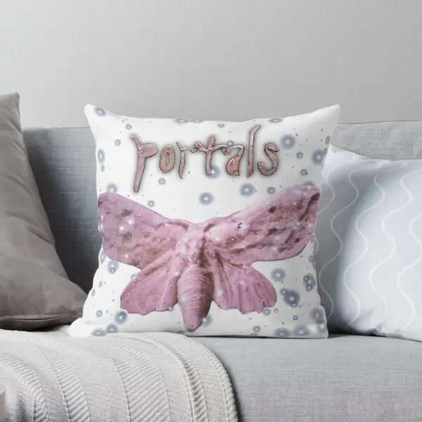 Melanie Portals Melanie Portals Melan  Printing Throw Pillow Cover Bed Comfort Car Sofa Waist Soft Pillows not include One Side