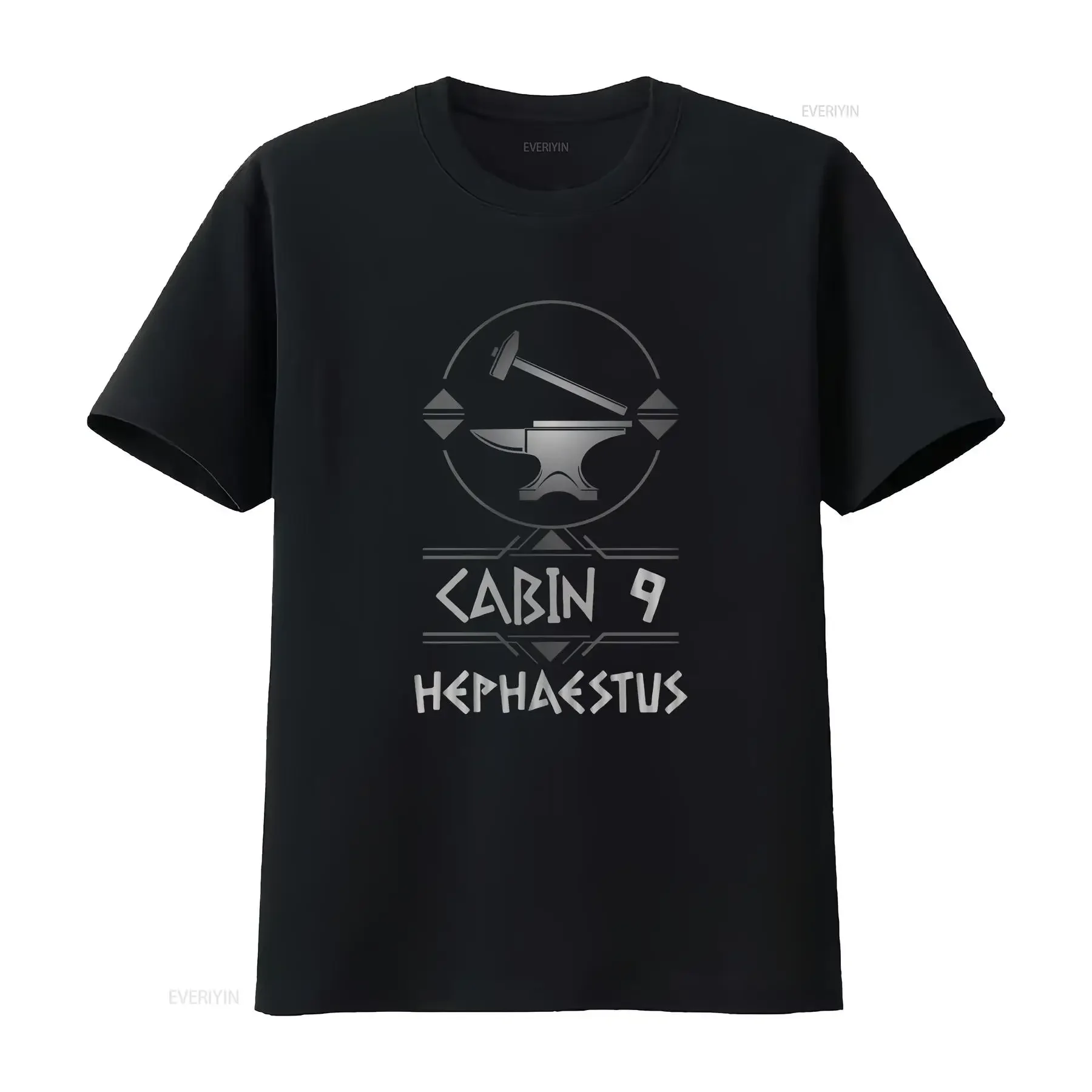 Child of Hephaestus Cabin 9 T Shirt for Camp Half Blood fans Percy Jackson inspired design Greek Mythology vintage Washed