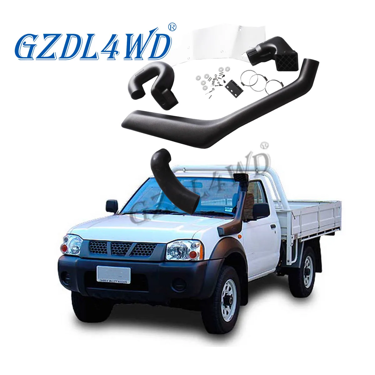 Factory Air Intake Snorkel Kit for Nissan Navara Pathfinder D22 D22NA 2 2.5 3.0