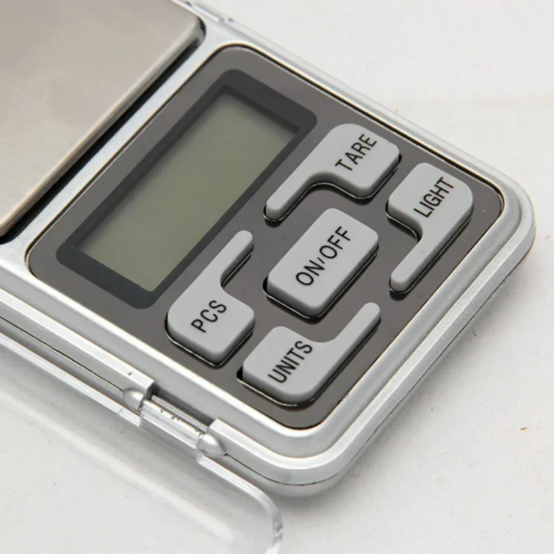 Digitale weegschaal Sieraden Goud Kruid Balans Gewicht Gram LCD Mini Pocket Schaal Elektronische weegschaal 0,01 Weegschalen