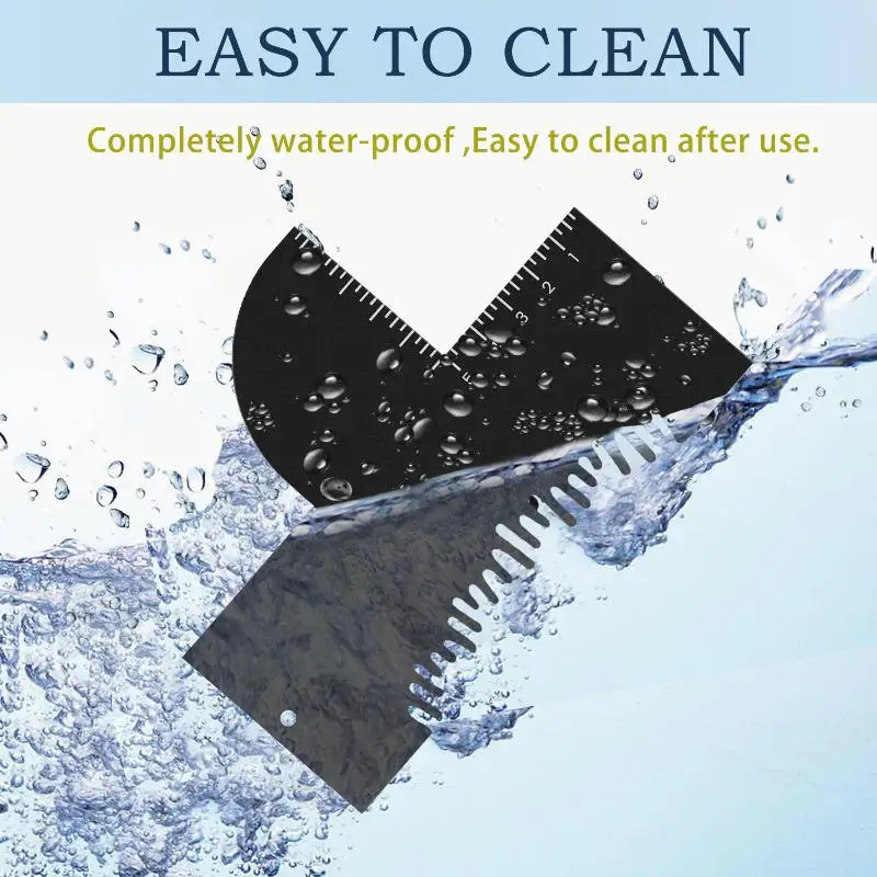 

Профессиональный инструмент для формирования бороды, карта для улучшения формы волос на лице с разметкой для точного моделирования бороды, незаменимый помощник для укладки бороды.