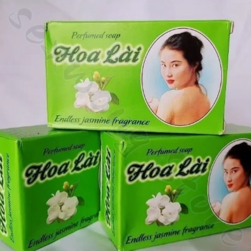 

Vietnam Jasmine Soap Moisturizing Mite-removing Face and Whole Body Can Use Lasting Jasmine Flavor Cleansing Bath Soap 100g