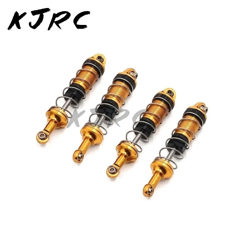 RC Car 4pcs Metal Oil Shock Absorber Damper for SCY 16101 16102 16103 1/16 RC Car Upgrade Parts Accessories