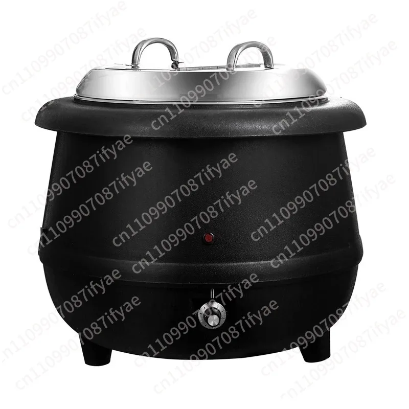 10L Electronic Warm Soup Pot  Electric Heated Soup Pot Electric Insulation Porridge Soup Pot