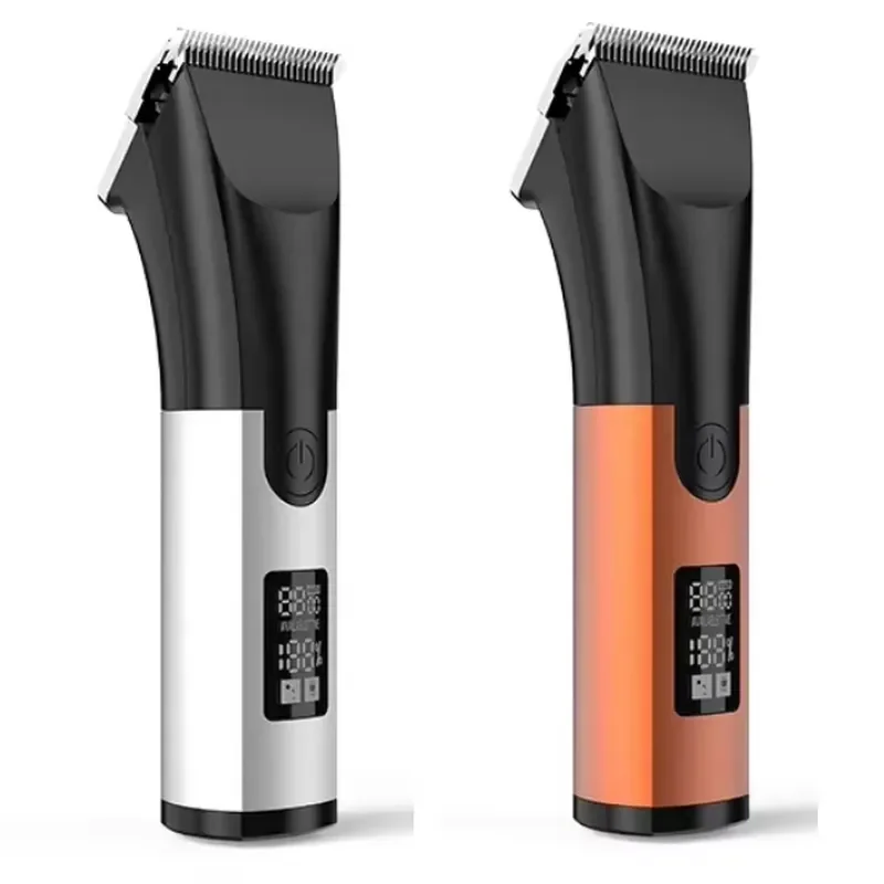 Professional LED Display Cordless Smart Pet Shaver for Mini Dogs USB Rechargeable Hair Trimmer Grooming Kit for Pets