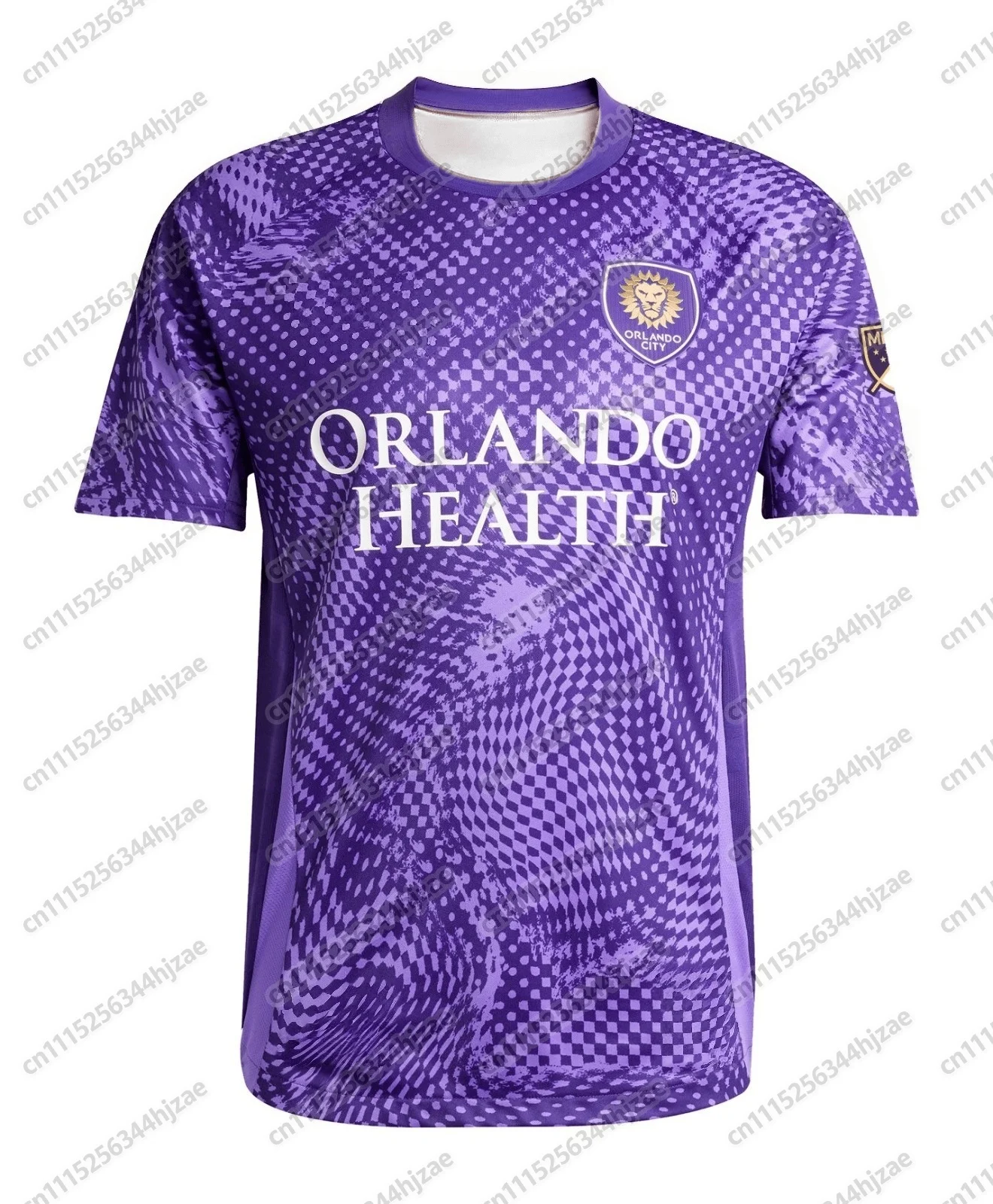 26-27 Orlando City Herren Fußballjacke Kurzarm Schnelltrocknend Fan Edition Match Training T-Shirt Sportbekleidung Family Edition – Detail 6