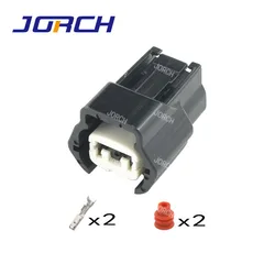 5sets 2pin black sumitomo OEM fuel Injector Connector for side feed injectors 6189-0773