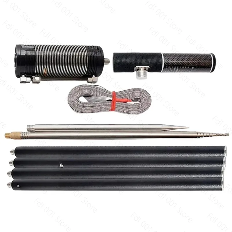 JPC-7 Multi Band HF Portable Antenna 40-6m 100W, Foldable Dipole for Ham Radio QRP Outdoor Field Day SOTA