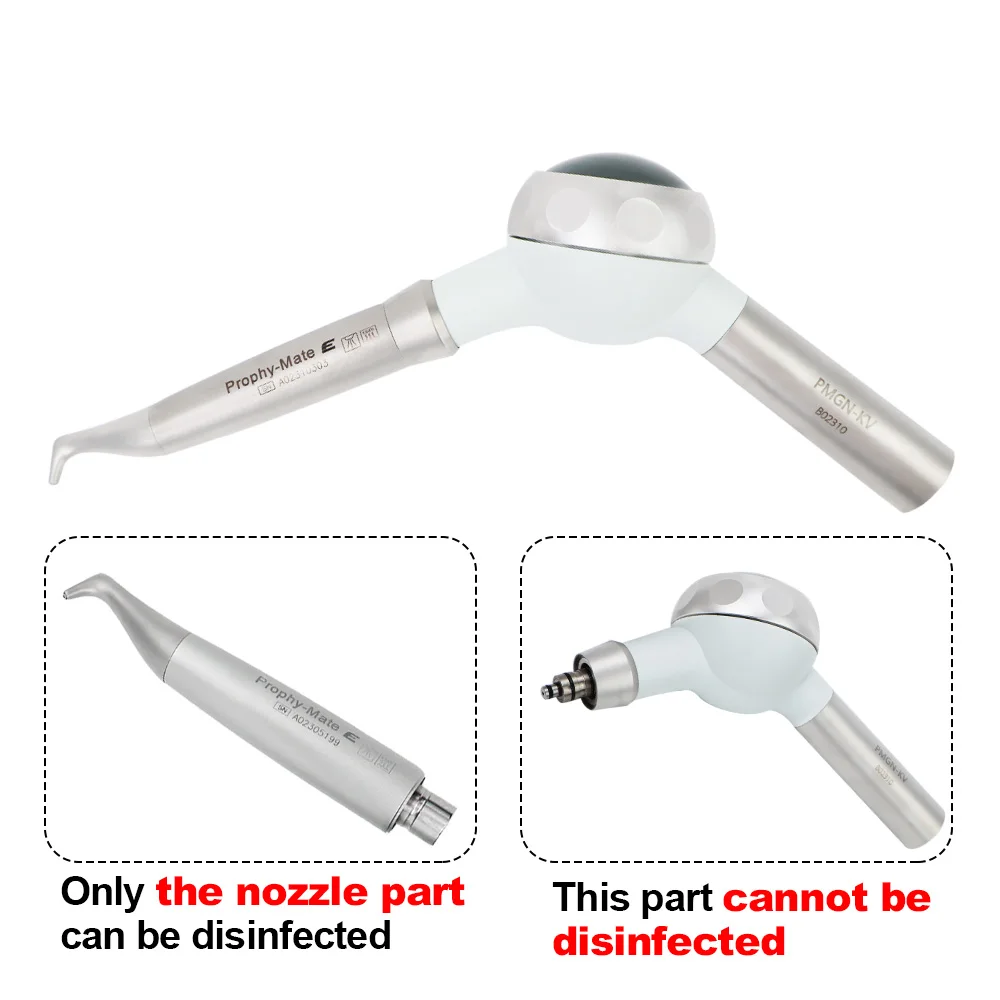 Dental Handpiece Air Polishing System w Anti Suction & Water Spray Prophy Jet Compatible N*K Prophy-Mate neo Dental Tool