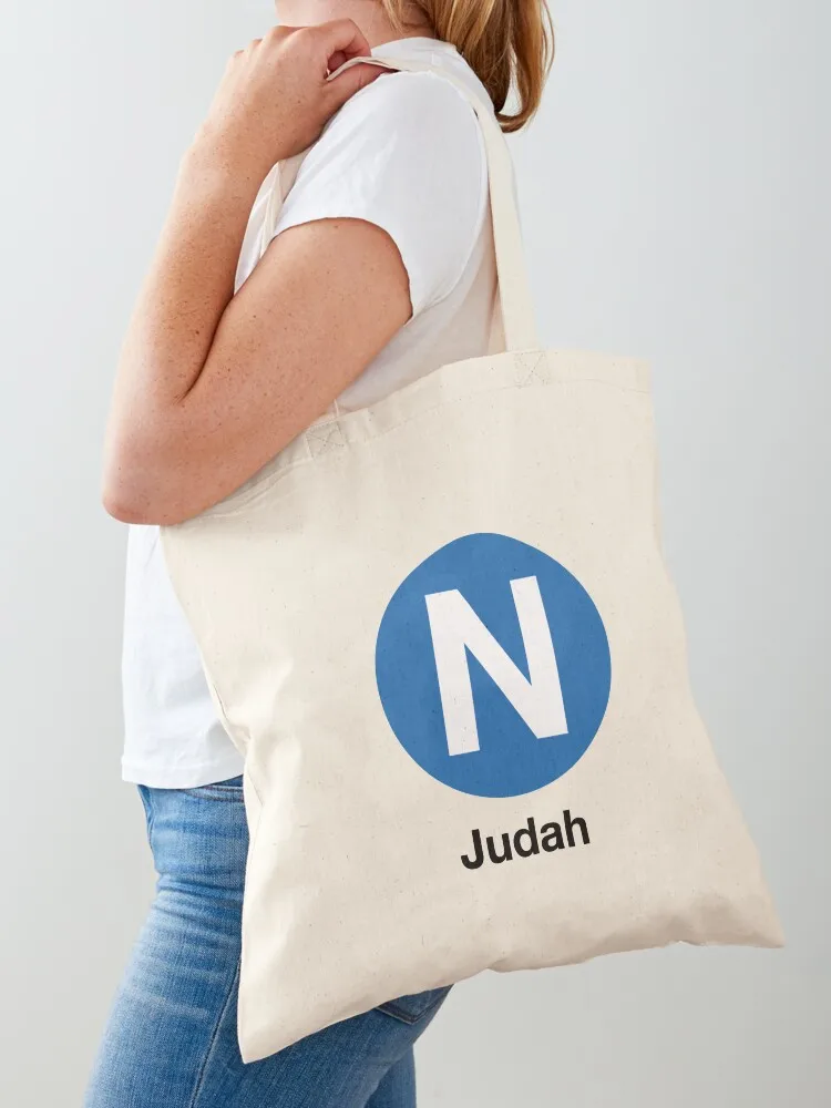 N Judah Line Bullet Tote Bag Women's bags hand bag tote bag university sac pour femme Canvas Tote