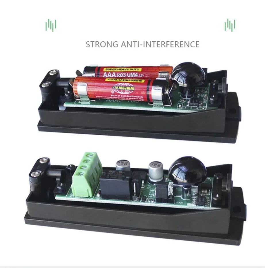 10m alimentato a batteria raggio di sicurezza sensore a infrarossi foto occhio fotocellule a infrarossi apricancello motore allarme Gsm