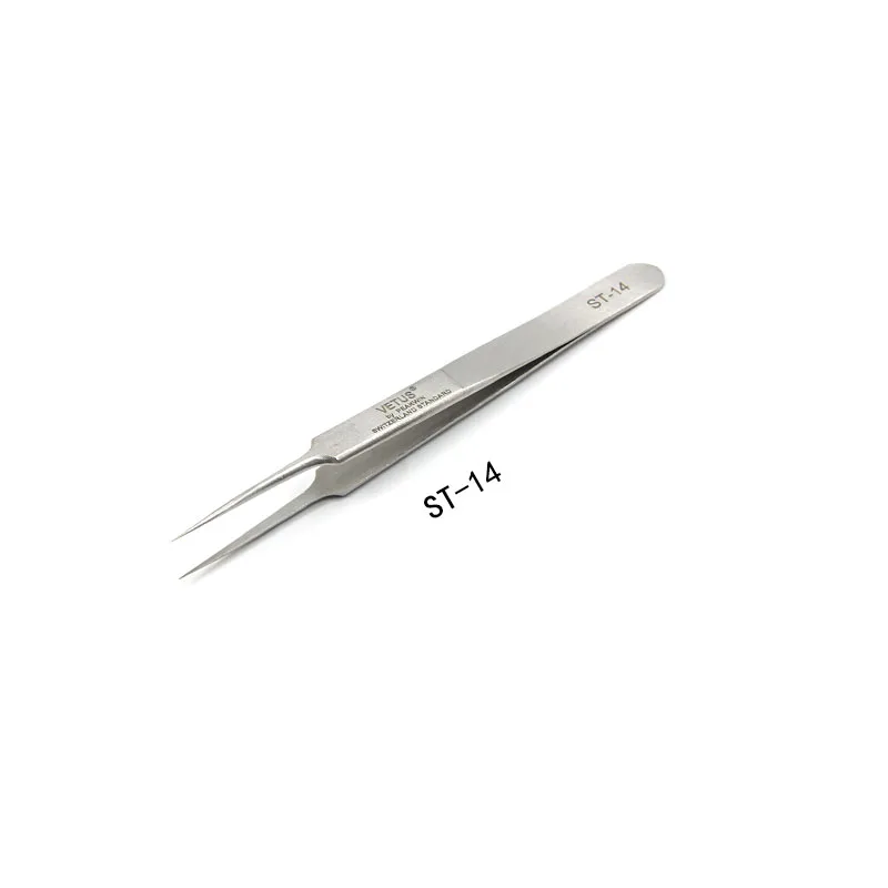 6pcs/lot Stainless Steel Netus Tweezers  Set  ST10-15 for Jewelry and Watchmaker