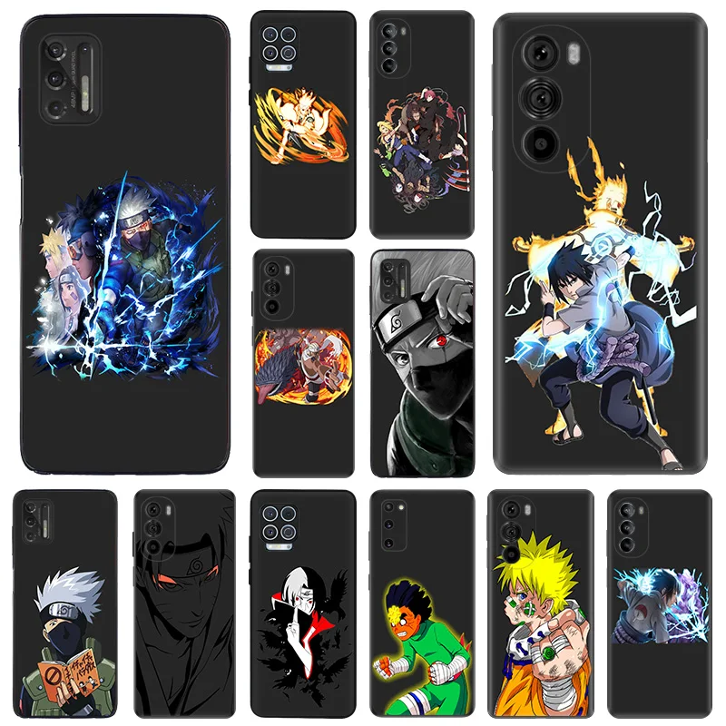 Matte Phone Cases for Motorola Moto G31 G50 G30 G51 G60 G71 G22 G32 G52 G72 G53 G73 G9 Sasukes N-Narutos Akatsukis Soft Cover