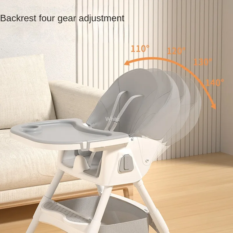 Chaise de salle à manger portable et pliante multifonctionnelle, OEM, chaise haute pour enfants, maison, bébé, pliable, vente en gros