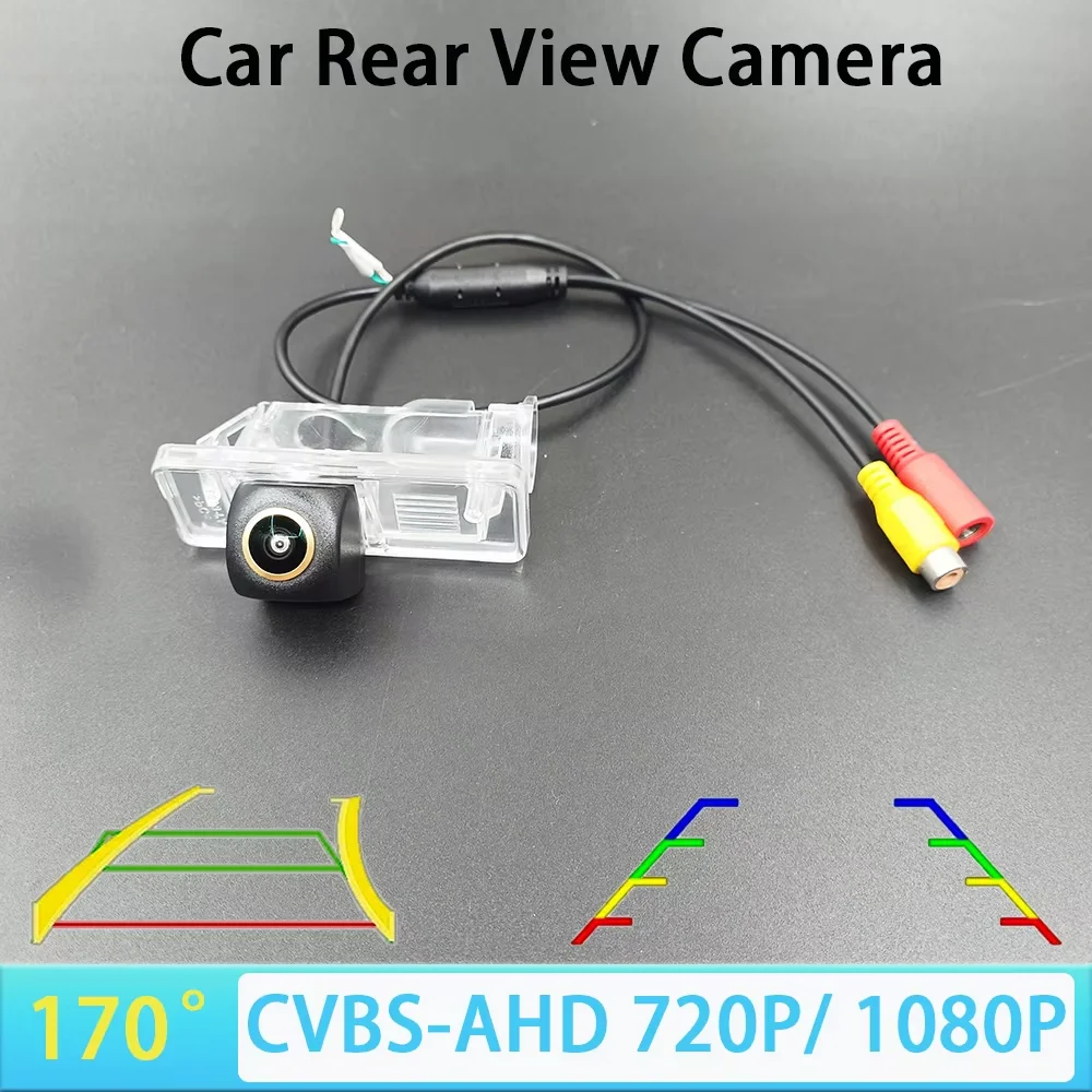 Cámara de visión trasera AHD 1080P para Mercedes-Benz Clase V W639 Vito/Viano/Valente 2004~2013 con trazador de trayectoria/regla