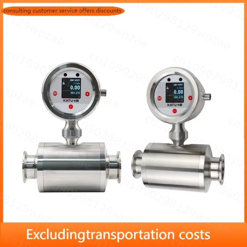 FM260 Industrial Gas Flow Meter Sensor Type Dn25 Digital Electronic 304 Flowmeter Liquid Water