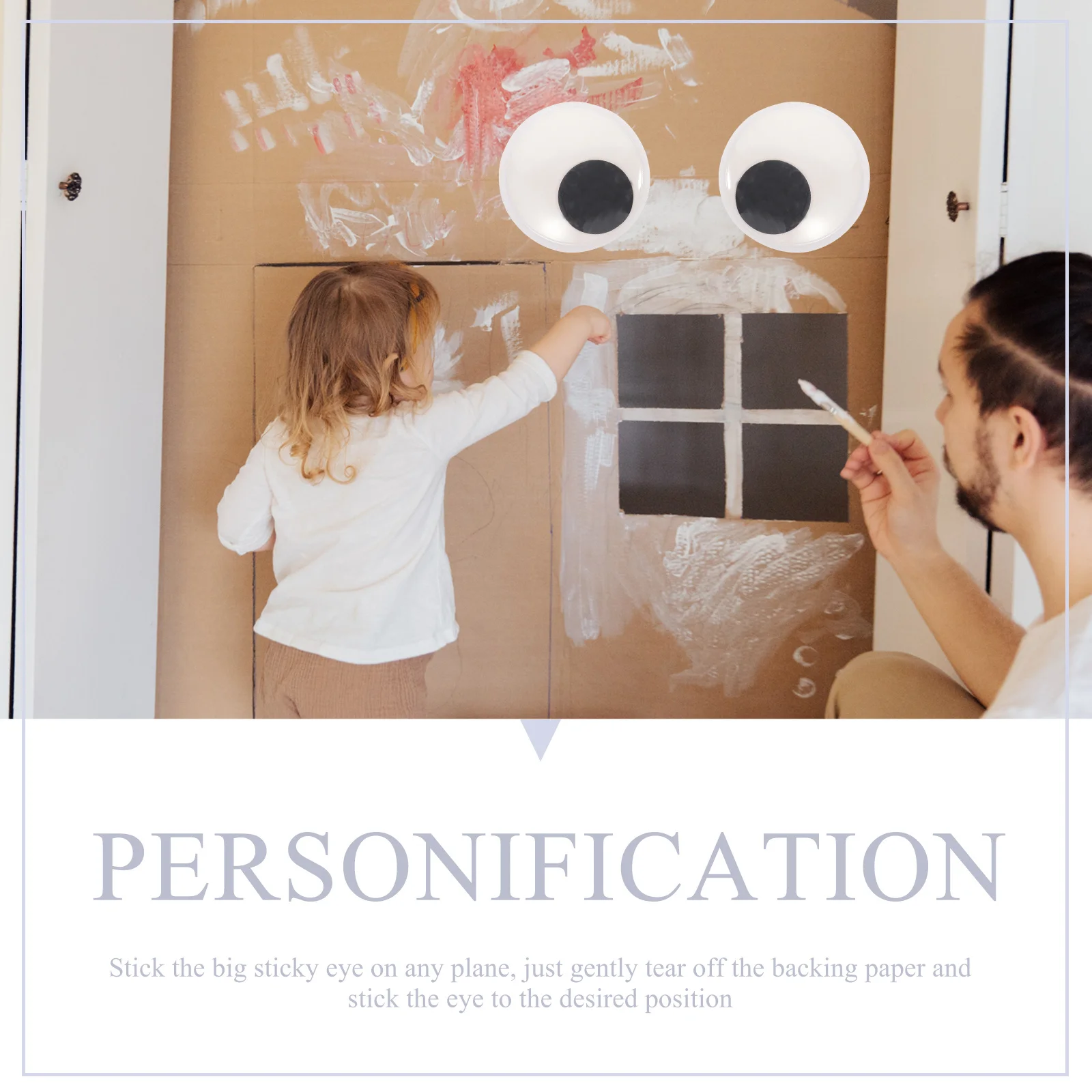 

16 шт. Googly Wiggle Eyes, пластиковые самоклеящиеся принадлежности для рукоделия, защитные глаза для украшения ручной работы, аксессуары для самостоятельного изготовления