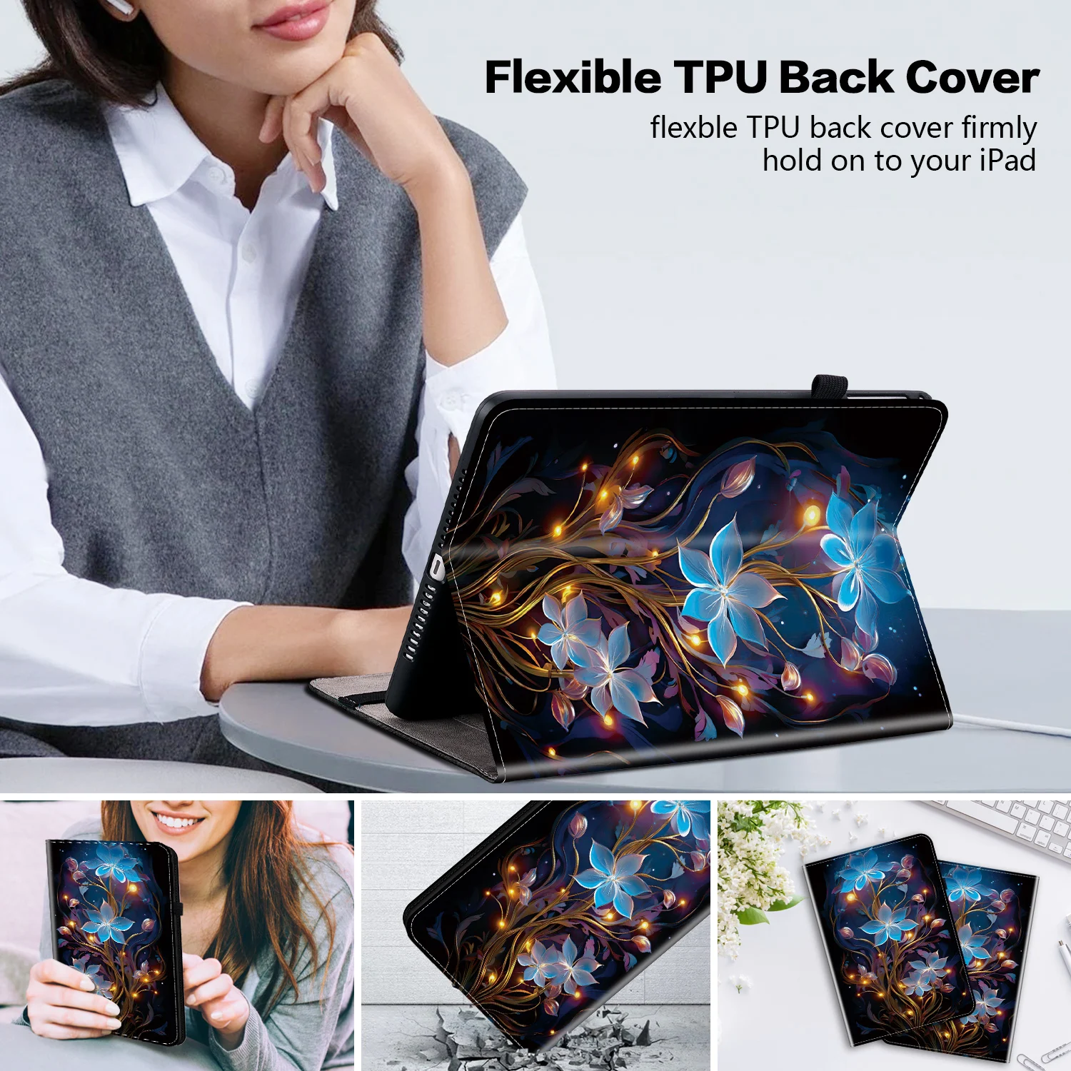 Leather Case For iPad Air 13 2024-2026 iPad 5th 6th 7th 8th Gen iPad 10.9 2022 11th 2025 Pro 11 2024 9.7 2018 Case Cover