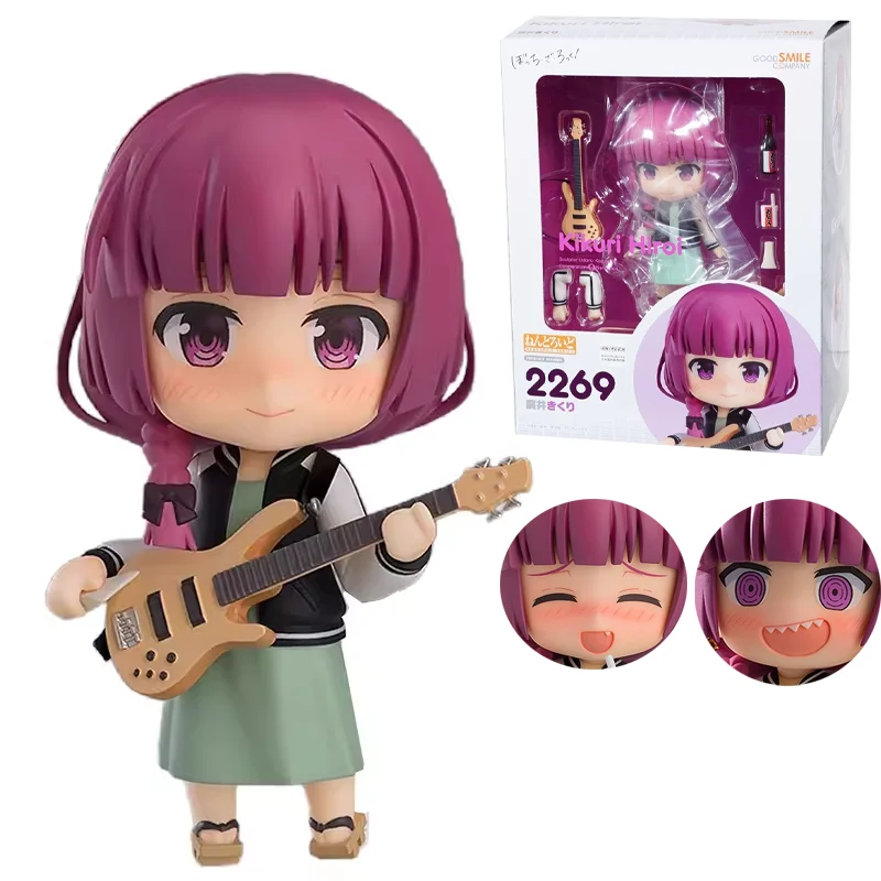 

Оригинальная фигурка Nendoron 2269 BOCCHI THE ROCK Kikuri hiking из аниме «Хорошая Улыбка», игрушки для мальчиков и девочек, детские подарки на день рождения