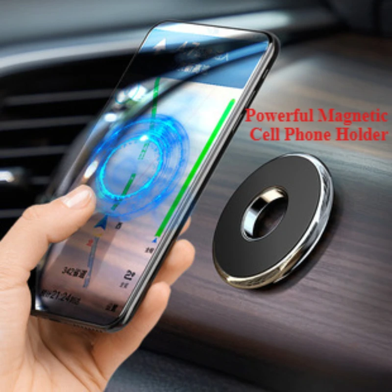 

Car Phone Holder Car Suction Cup Air Vents Magnetic Suction Car Interior Supplies Fixed Support Navigation