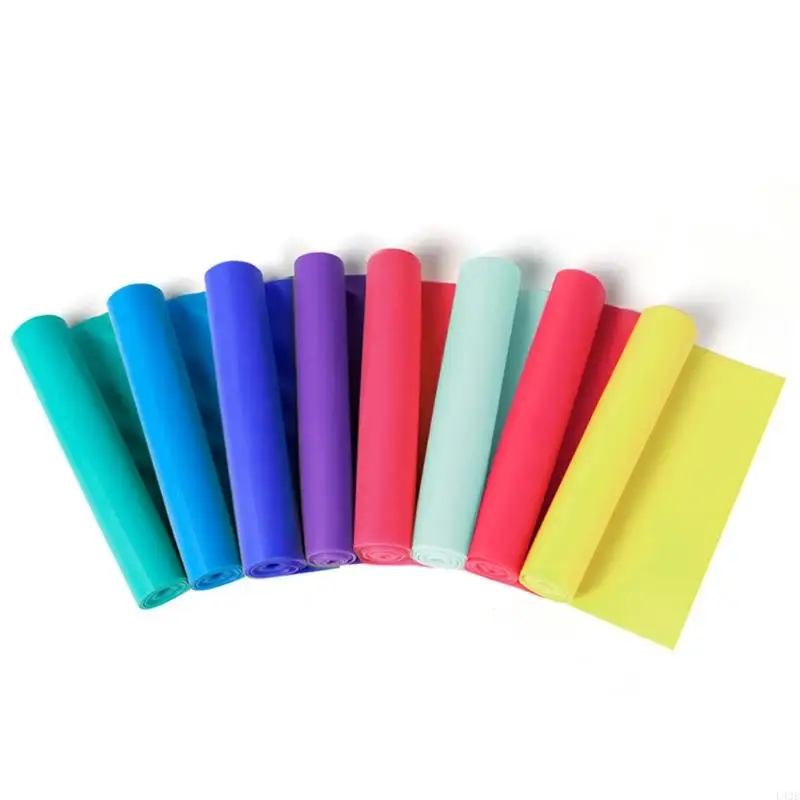 

1.5m Elastic Yoga Pilates Rubber Stretch Resistance Exercise Fitness Band Belt