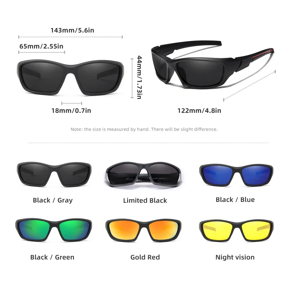 SPEEDHYUN السببية الدراجات النظارات الشمسية الرجال الجبلية الطريق الدراجة الاستقطاب UV400 نظارات المضادة للوهج القيادة نظارات رياضية خارجية غير رسمية #5