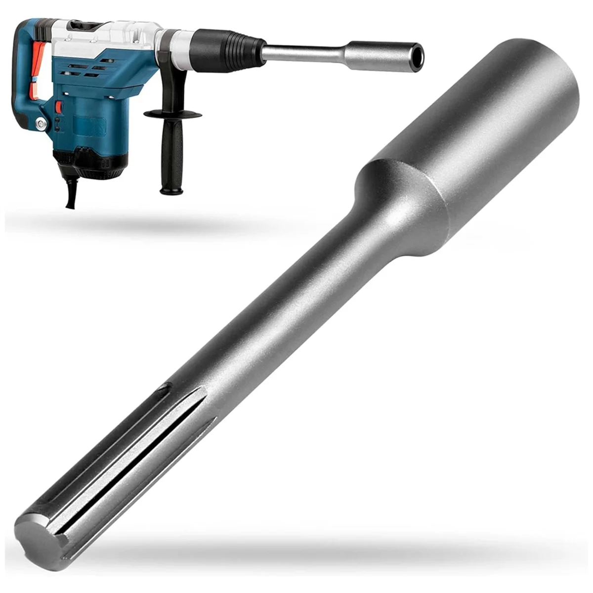 SDS-MAX Ground Rod Driver for 5/8Inch&3/4Inch Ground Steel Kit, Rods Drills,for DeWalt for Bosch for Hitachi for Makita