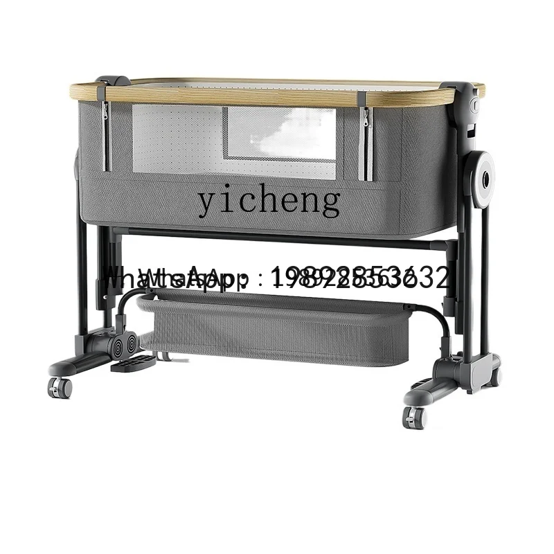 سرير أطفال متحرك من AG، سرير أطفال متعدد الوظائف لحديثي الولادة، قابل للطي، محمول للأطفال