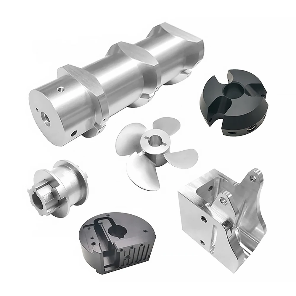 Custom Anodized Aluminum 3D Printing Spare Parts Precision CNC Machined Steel Brass Professional Milling Machining Service