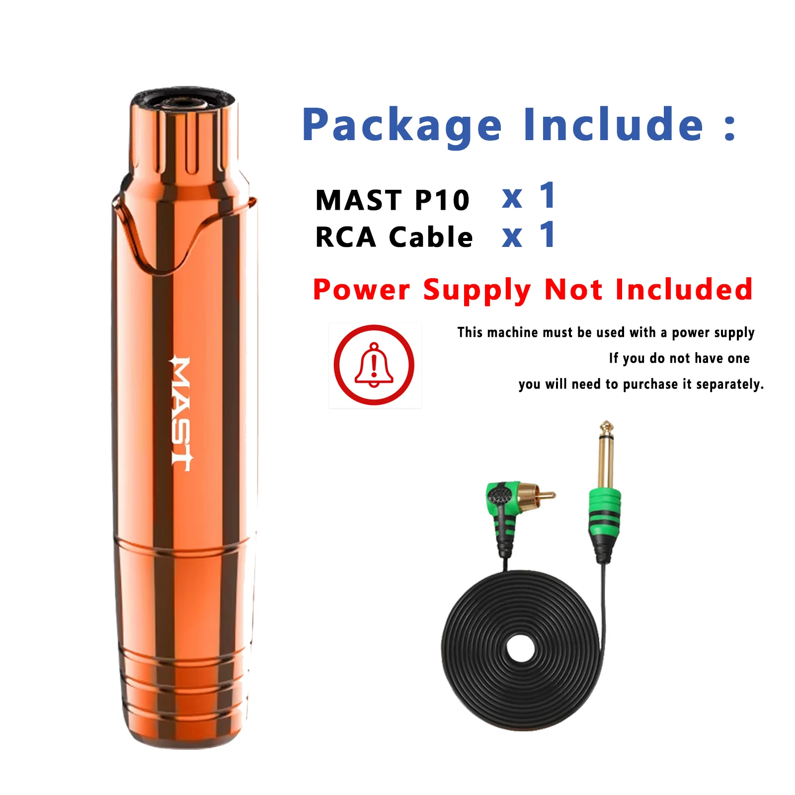 マストP10永久メイクアップマシン 3.0mmストローク ロータリータトゥー