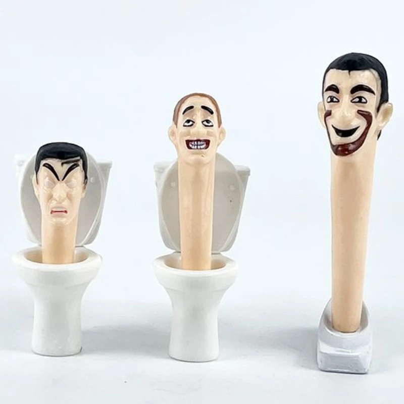 Skibidi Toilet Titan Speakerman Model from Funny Anime Videos Cameraman Action Figures Decorations PVC Doll Toy Collectible