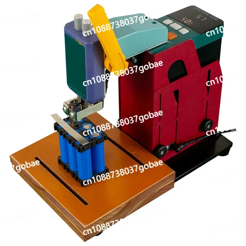 801H Lithium Battery Spot Machine Pulse Welding Rocker Arm Push-Down Workstation Can Be Lifted