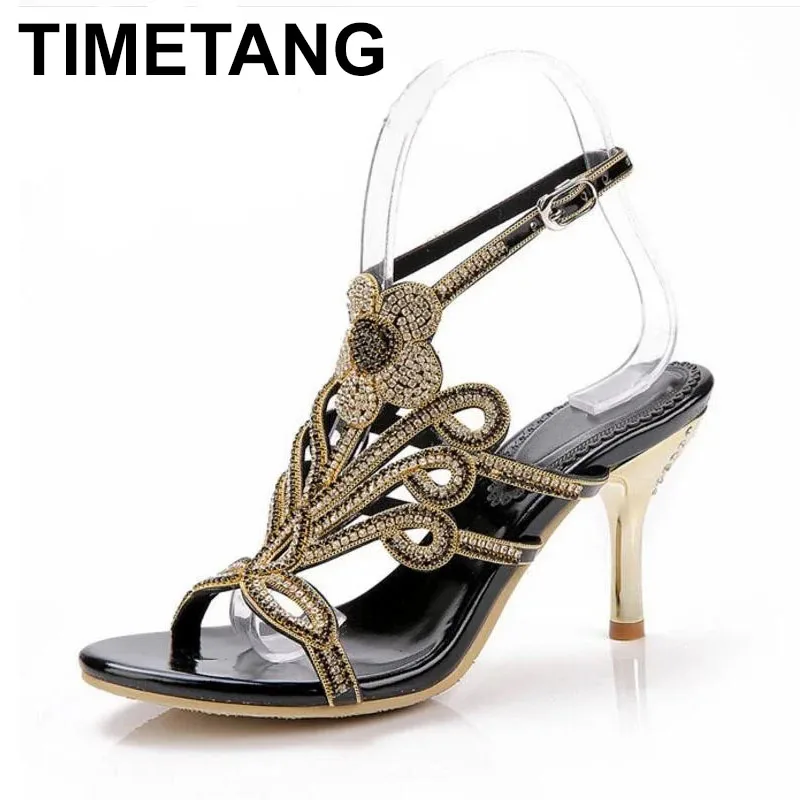 

Летняя обувь 2024, женские свадебные сандалии, туфли-лодочки с кристаллами и цветами, большие размеры, женские сексуальные сандалии с бриллиантовым цветком, туфли-лодочки